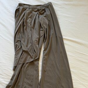 Brown two piece dance costume